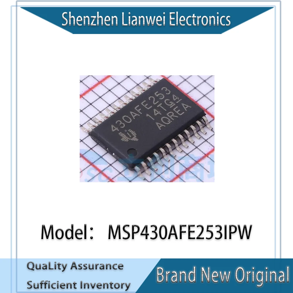 

100% New Original 430AFE253 MSP430AFE253IPW IC MCU Chipset TSSOP-24