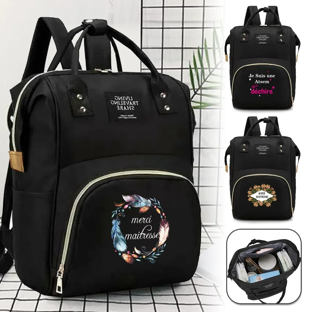 Nappy Bag Mummy Bag Backpack Waterproof Handbag Outdoor Travel Mommy Maternity Bags Maitresse Series Baby Stuff Storage