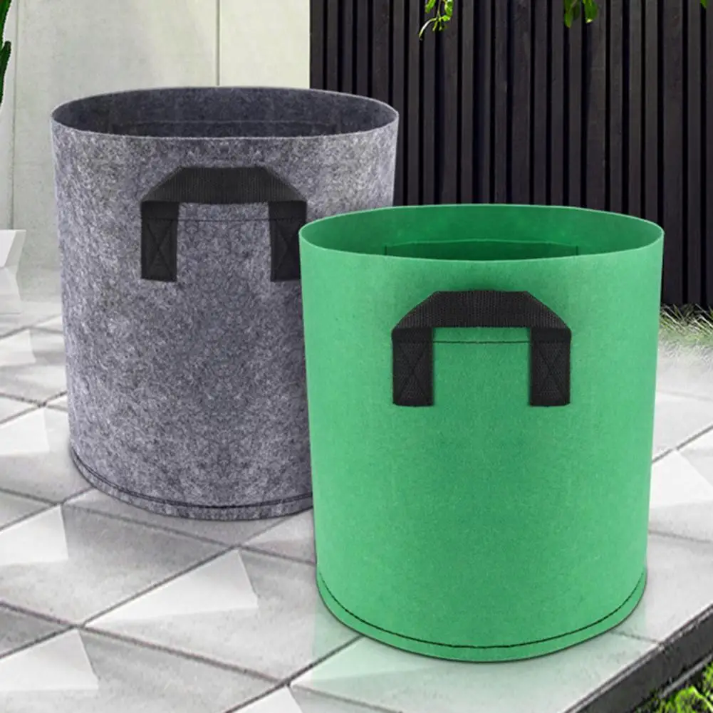 Bolsa de cultivo de plantas de pimienta, bolsas de cultivo de plantas transpirables para verduras, flores, hierbas, macetas de plantación de jardín multiusos para bonsái