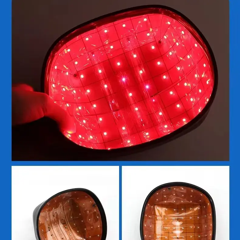 82 Diodes Low Level Laser Therapy Cap 650nm Hair Regrowth Device Rechargeable Hat for Thinning Hair Alopecia Treatment Home - view 2