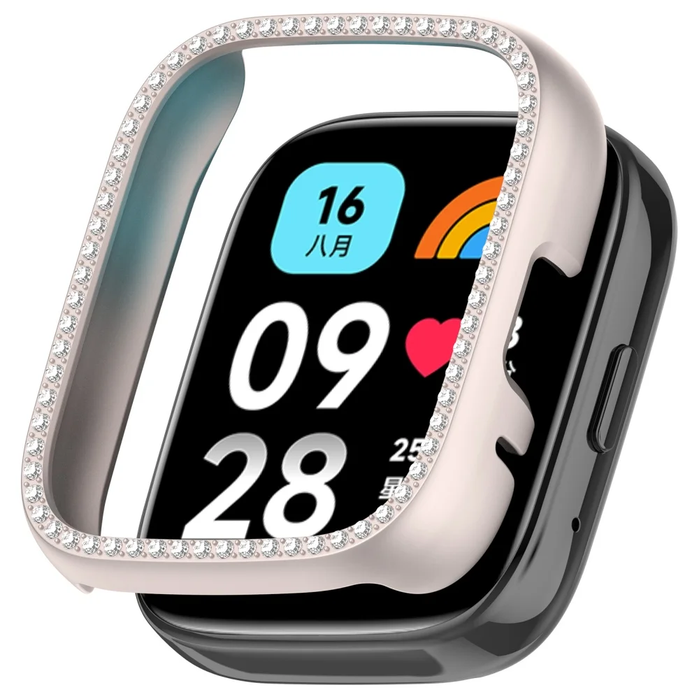Чехол-чехол для Redmi watch3 lite/watch3 active/watch 3 Youth Edition, однорядный защитный чехол с бриллиантами