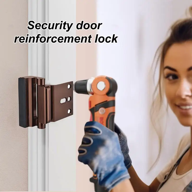alta-seguranca-porta-trava-reforco-crianca-proof-door-lock-4-parafusos-de-aco-inoxidavel-porta-da-frente