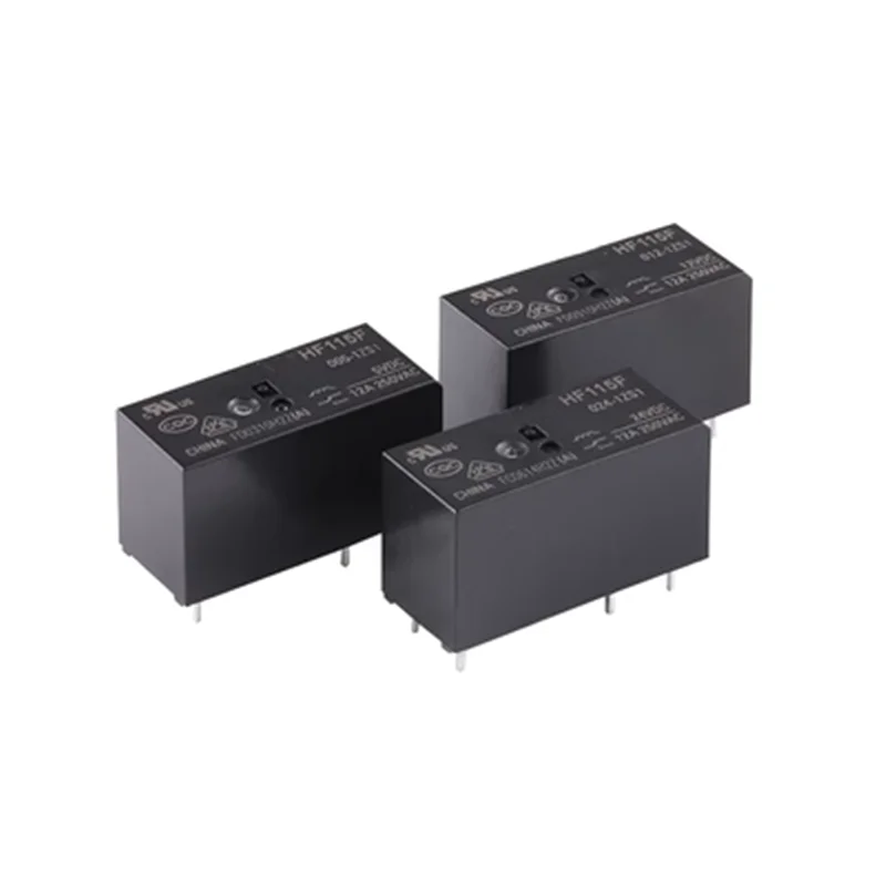 

2pcs Power Relay HF115-005-1ZS1 HF115-012-1ZS1 HF115-024-1ZS1 5PIN 12A 9V 12V 24V