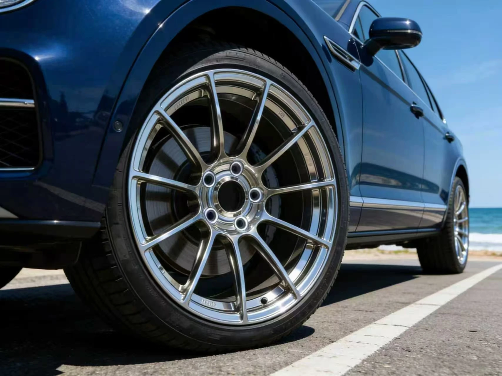 16 17 18 19 20 22 24 Inch 5x112 5x114.3 5x120 Custom Aluminium Alloy Forged Passenger Car Wheel Rims Sport Tuning