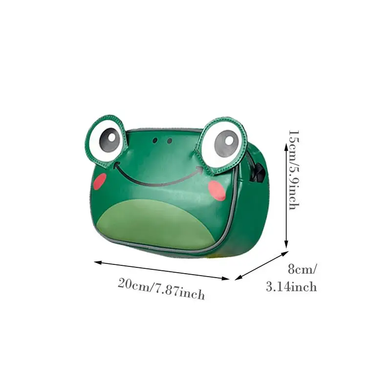 Bicycle Bag For Kids Children Scooter Handlebar Cartoon Bag Boys Girls Cycling Organizer Crossbody Bag For Water Bottle Hair