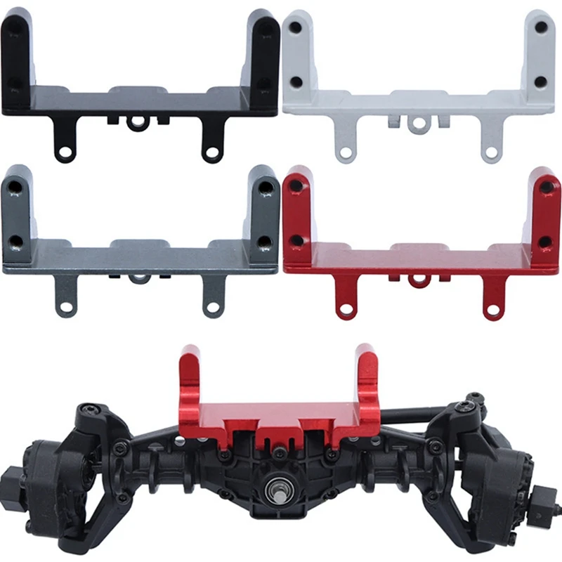 Metal Eixo dianteiro Servo Mount Bracket, Atualização do carro Peças Acessórios, UTB18 axial, Capra 1:18 RC Crawler