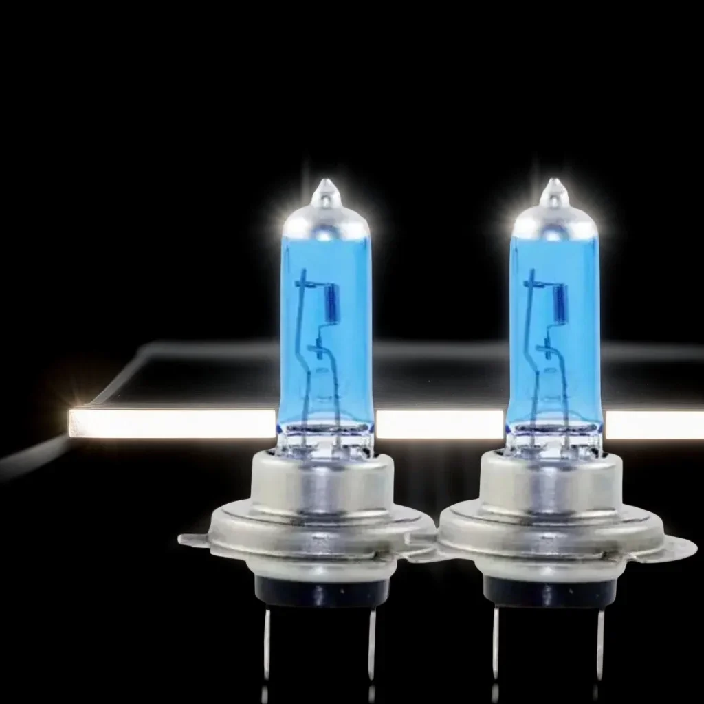 

​​2pcs H7 100W Halogen Bulbs - Super Bright White Fog Lights for Car Headlights & Parking Lamps​​