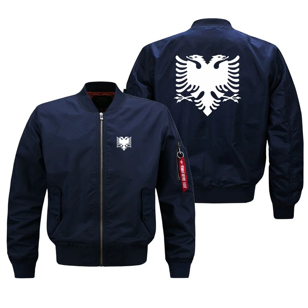 Outdoor Military Albania Flag Flight Men Ma1 Bomber Jacket Windproof Man Baseball Coats