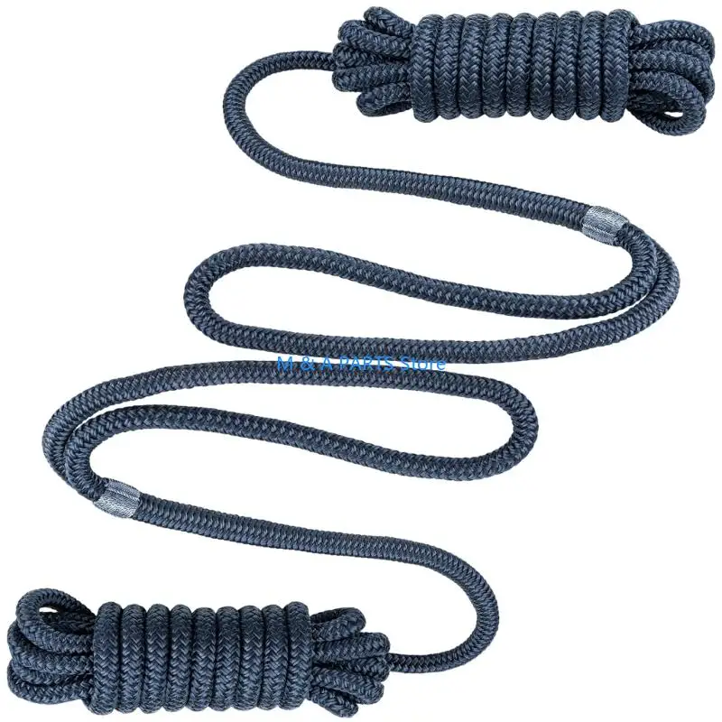 U1JF Heavy Duty Watercraft Mooring Lines Tested Strength Rating Eye Convenience