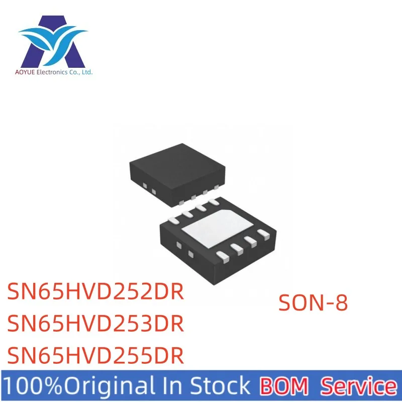 SN65HVD252D SN65HVD252DR SN65HVD253D SN65HVD253DR SN65HVD255D SN65HVD255DR Marking: HVD252 HVD253 HVD255 SOIC-8 Transceiver BOM