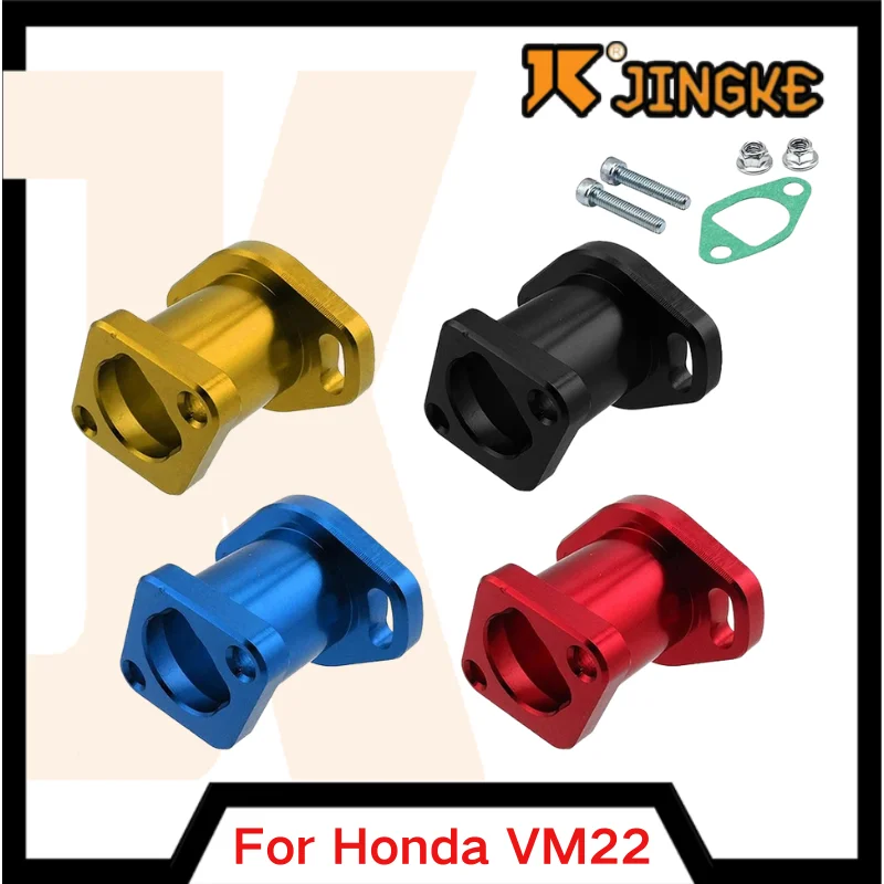 

For Honda VM22 PZ19 PZ26 GX120 GX160 GX200 YX125 Predator 196cc Engine Motorcycle Carbureto Universal Intake Manifold Pipe Inlet