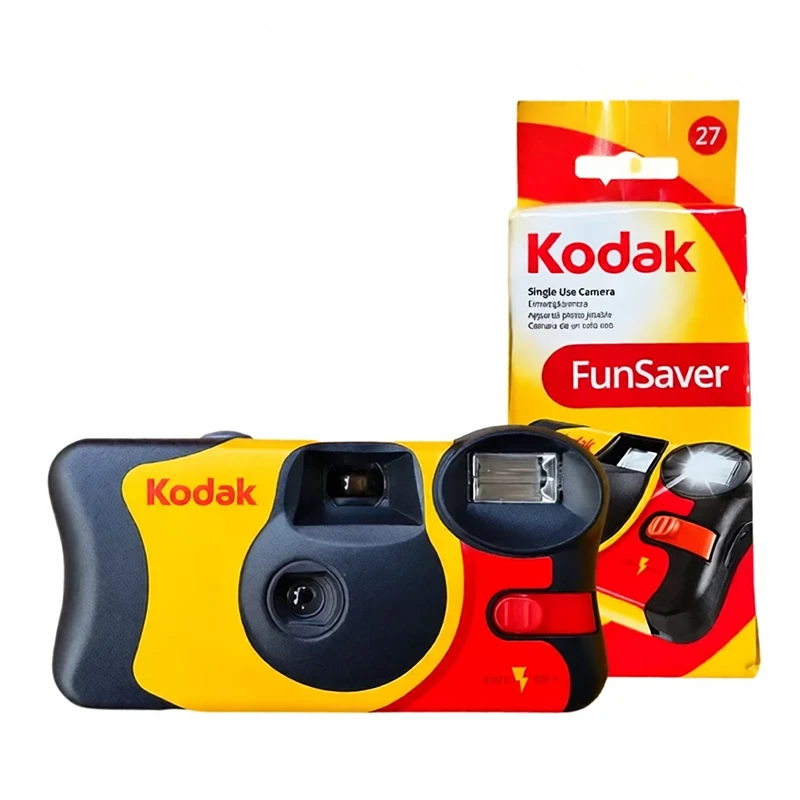 

Новая упаковка: Одноразовая пленочная камера Kodak Fun Saver 800 на 27 кадров, цветная, для творчества