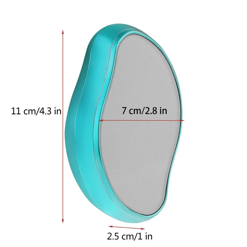 Depiladora de cristal, depilación física indolora, segura, fácil limpieza, reutilizable, belleza corporal, cuidado para