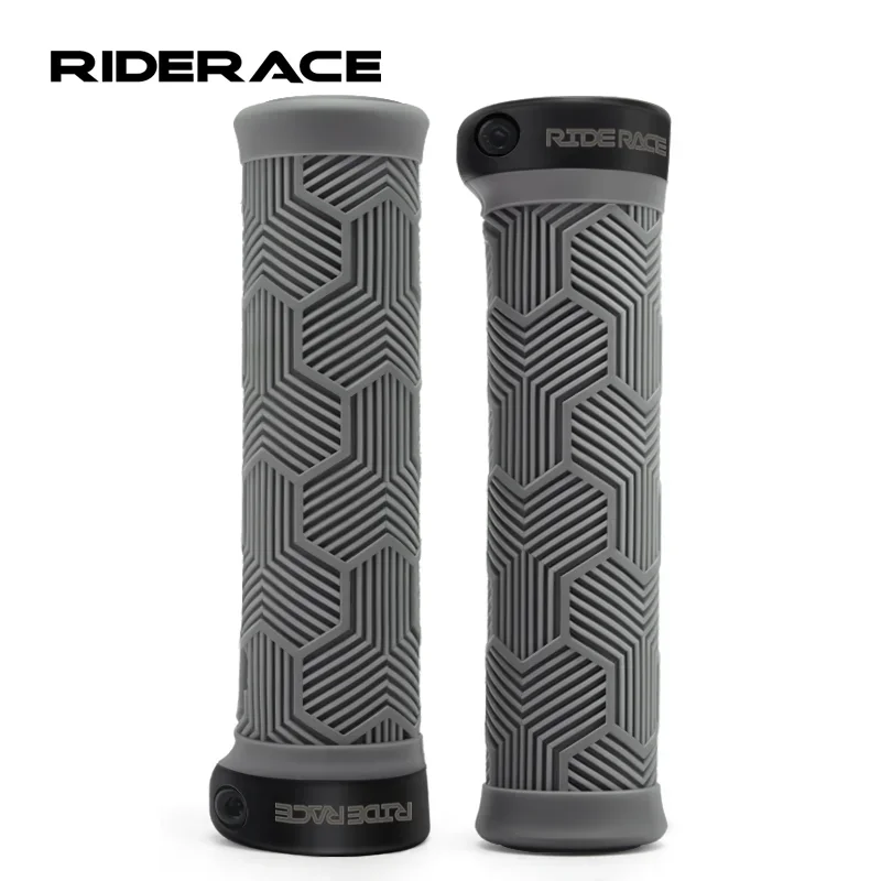 RIDERACE Mountainbike-Griffe Fahrradlenker-Abdeckung Gummi Stoßfest Rutschfest Ergonomisch Für MTB-Radfahren Lenkergriffe