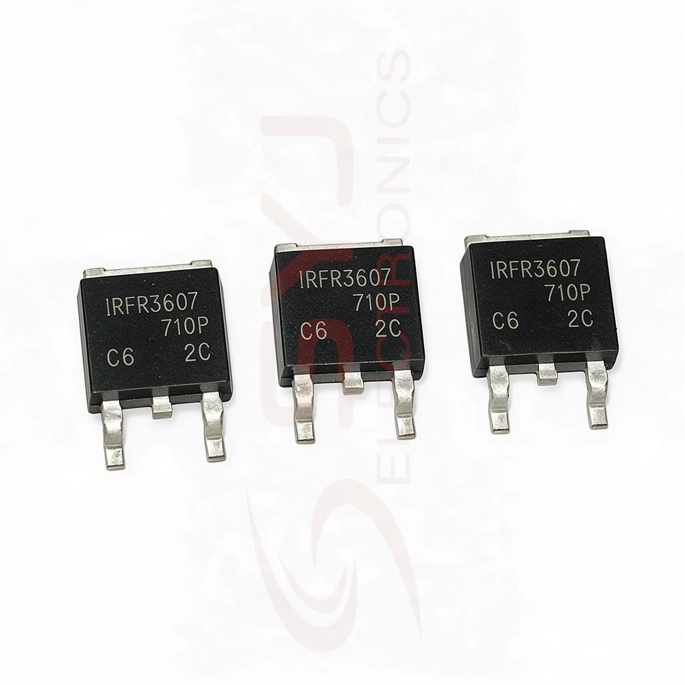 5PCS IRFR3607 FR4620 CMD25N20 12N50M2 IRFR7540 06N80C3 TO-252