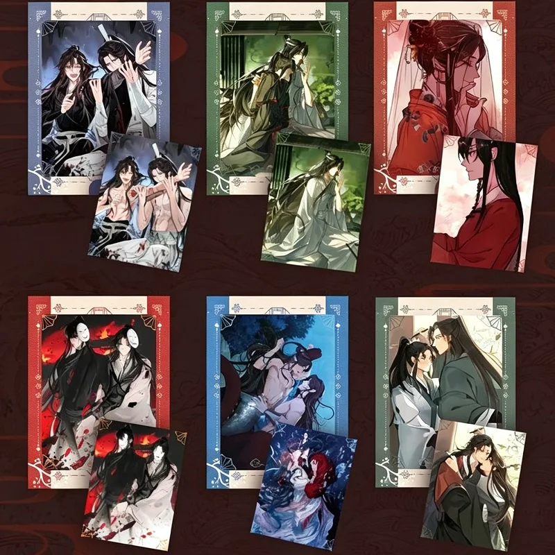 Jun Xin Ying Xiu Manhwa Collectible Card Grandmaster of Demonic Cultivation Heaven Official's Blessing Character Trading Cards - view 4