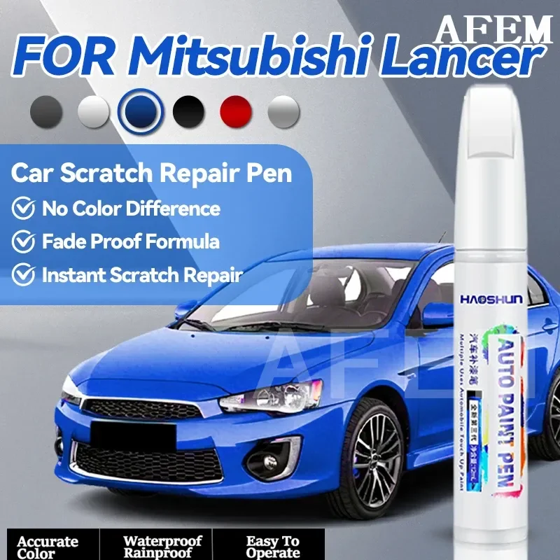 Specialized Automobiles Car Paint Repair Pen For 1973-2017 Mitsubishi Lancer Paint Scratch Repair Accessories Silver A31 Blue Bl