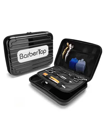 BARBERTOP Tools Storage Bag Waterproof Hair Clipper Bag Hair Cutting Scissors Shaving Kits Haircut Accessories Organizer Box