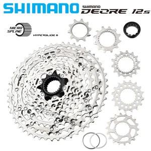 Shimano Deore M6100 12V 12V 12V mountain bike steering wheel 12-speeds flying 12s 10-51t Micro Spline Cassette M7100 M8100 10 Main Sales Cassette 12V Microspline - №1