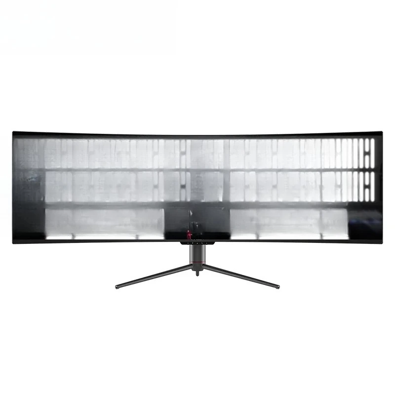 Monitor curvo de 49 polegadas com tela de escritório para computador de 144 Hz