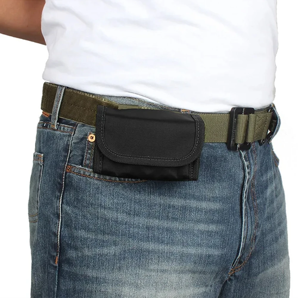 10 Compartments Tactical Ammo Bag Outdoor Molle Multifunctional Waist Pack Mountaineering Tool Storage Case