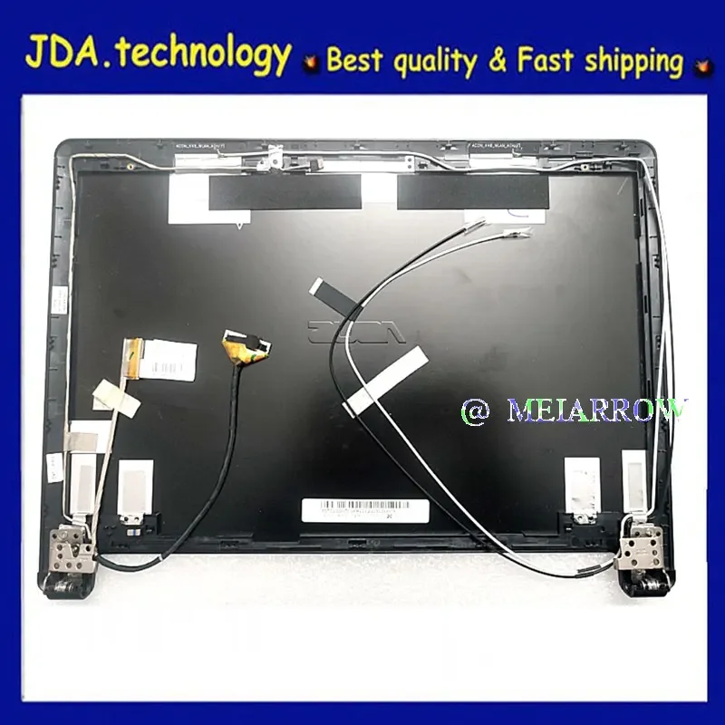 MEIARROW       Used,95%New/org For ASUS K46 K46CA K46CB K46CM S46E E46 S46 LCD back cover with Hinge set 13GNTJ1AM021