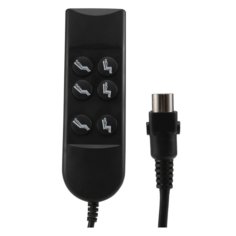 Electric Recliner Chair Parts Power Recliner Switch Recliner Motor Switch 6 Button Hand Controller for Electric Sofa