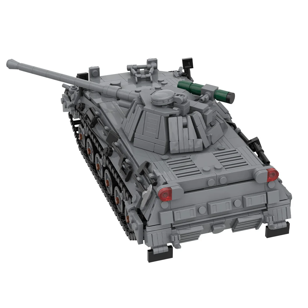 MOC Begleitpanzer 57 AIFSV Building Blocks German Military Tank with Rotating Turret Toy for Adult Gift