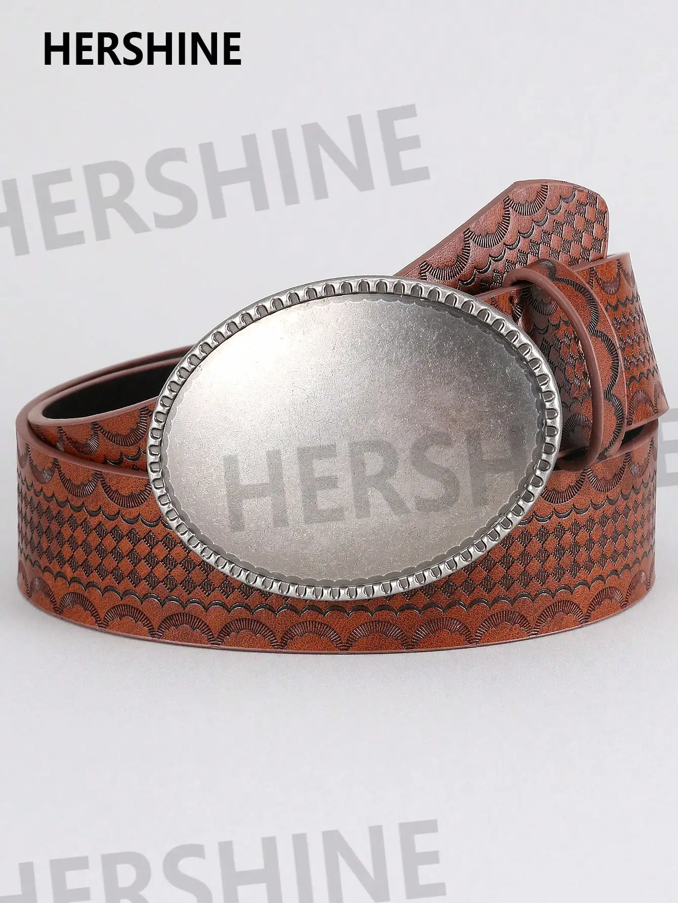 حزام خصر منقوش على الموضة للسيدات من HERSHINE، طراز بوهيمي قديم، إكسسوار عيد الميلاد بسيط ومتين ومتين للاستخدام الخارجي #2