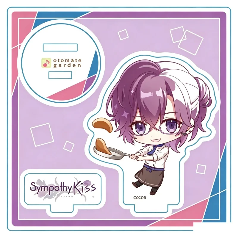 10cm Anime Sympathy Kiss Acrylic Stand Model Bookshelf Decoration Products High Definition Images Bookshelf Decoration Keychain
