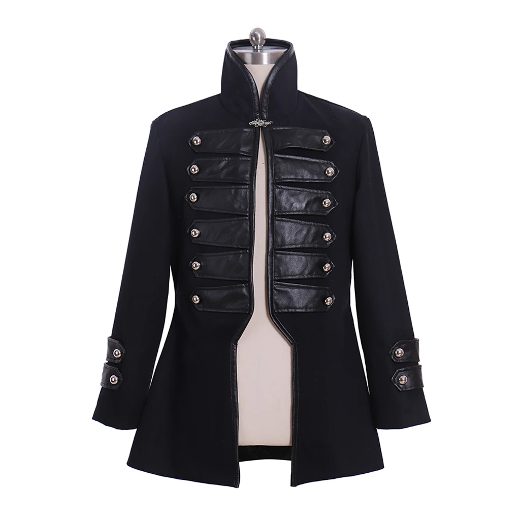 

Medieval Men's Royal Uniform 18th Century Military Uniform Jacket Clothing Colonial Regency Outer Jacket Men's Cosplay Costume