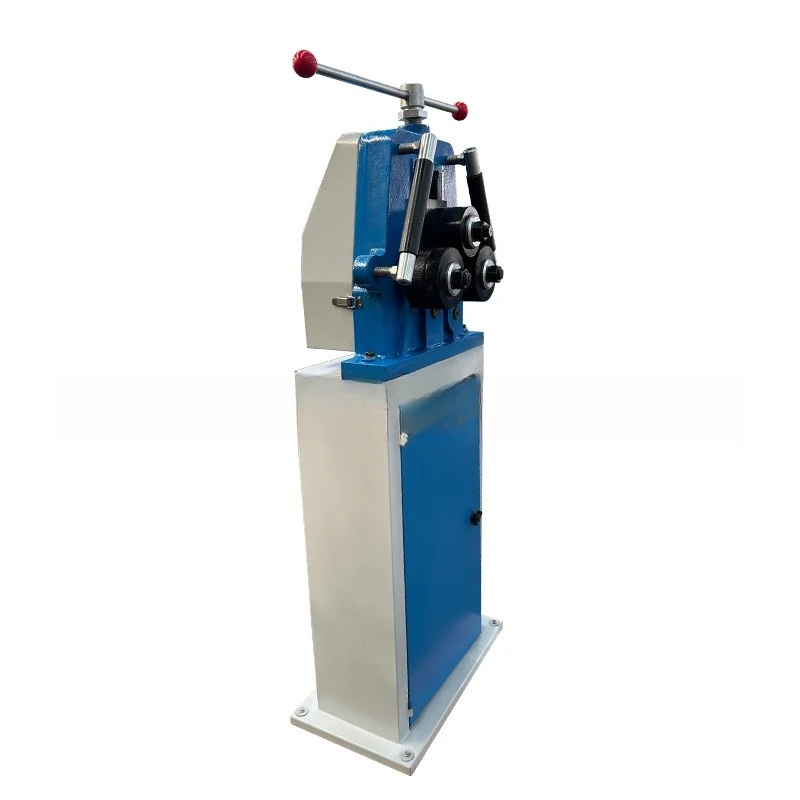 Rolling Machine Rolling Machine RBM10 Three Roll Arc Forming All Steel Frame Manual Control Easy Operation