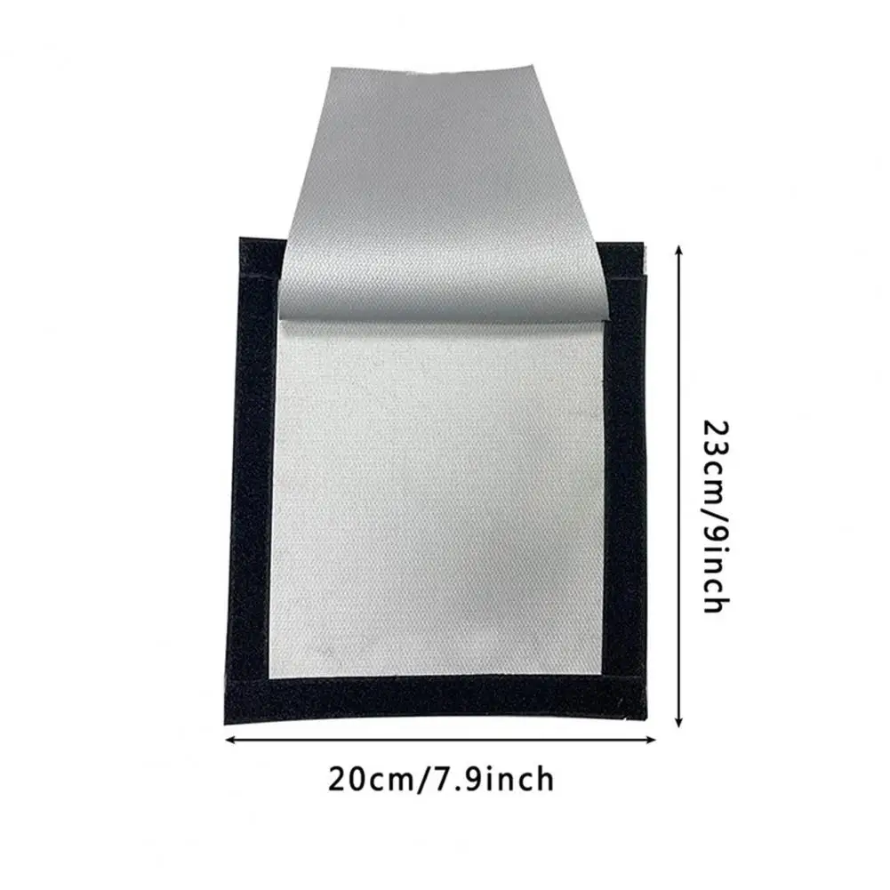 Hot Tent Stove Cloth Tent Stove Chimneys Cover Hot Tent Stove Jack Cloth with Rain Flap Flame-retardant Waterproof Camping