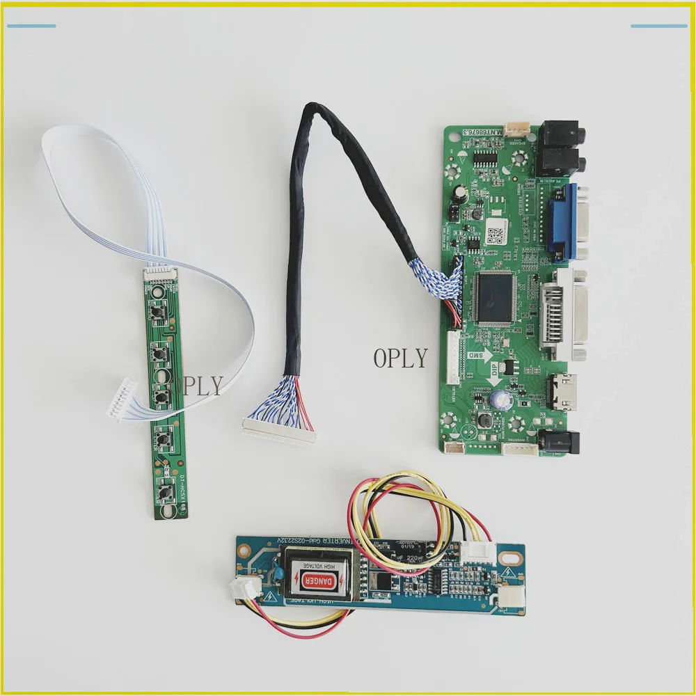 

Комплект платы контроллера для MT190EN02 V1 MT190EN02 VY MT190EN02 V3 19 "1280X1024 ЖК-панель монитора дисплей HDMI-совместимый VGA DVI