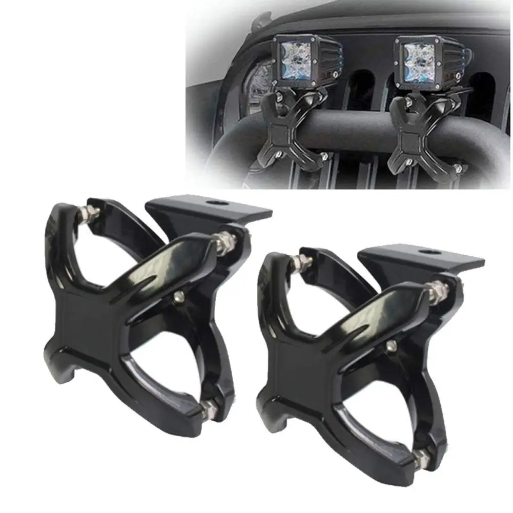 

A13F-Регулируемый светодиодный кронштейн рабочего фонаря для трубки-бампера 2-3 дюйма, рулон трубки и клетки, универсальное крепление для фонаря X-Clamp, монтаж Br