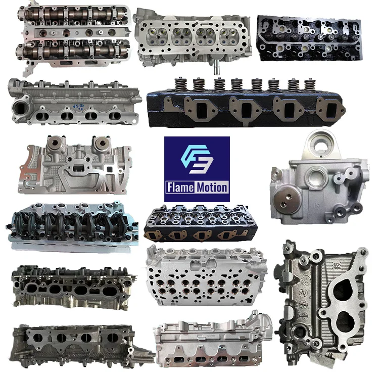 

Auto Engine Parts Cylinder Head Assy Engine Cylinder Head 4JJ1 4JX1 4ZD1 4ZE1 4ZE3 4D56 D4BA 4D55T For ISUZU D-MAX RODEO Brava