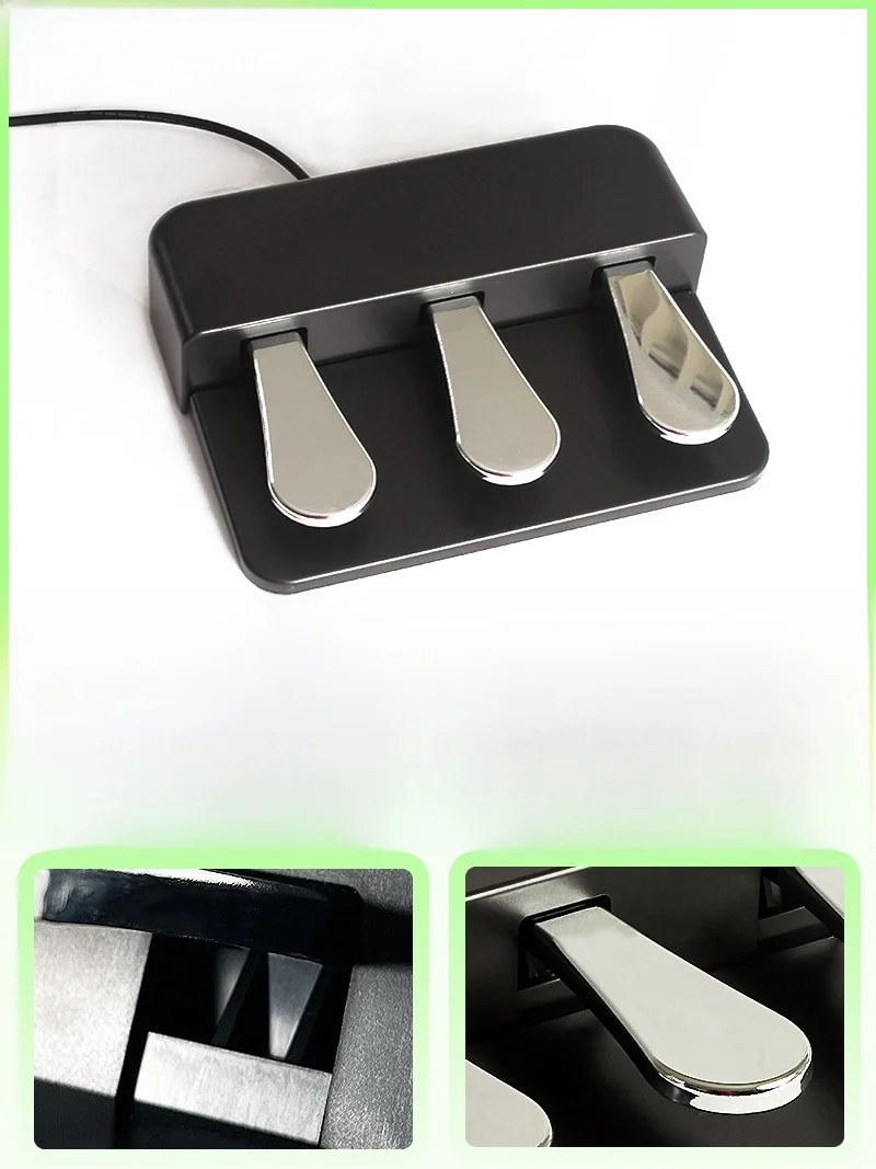 grand-piano-sustain-pedal-three-pedals-children's-electronic-piano-foot-pedal-midi-keyboard-instrument-accessories