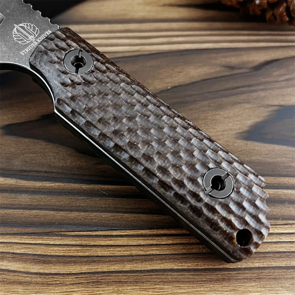 DB Кемпинг Рыбалка Нож с фиксированным лезвием Высокая твердость 8Cr13Mov Лезвие G10 Ручка EDC Открытый Охота Инструменты для выживания с ножнами