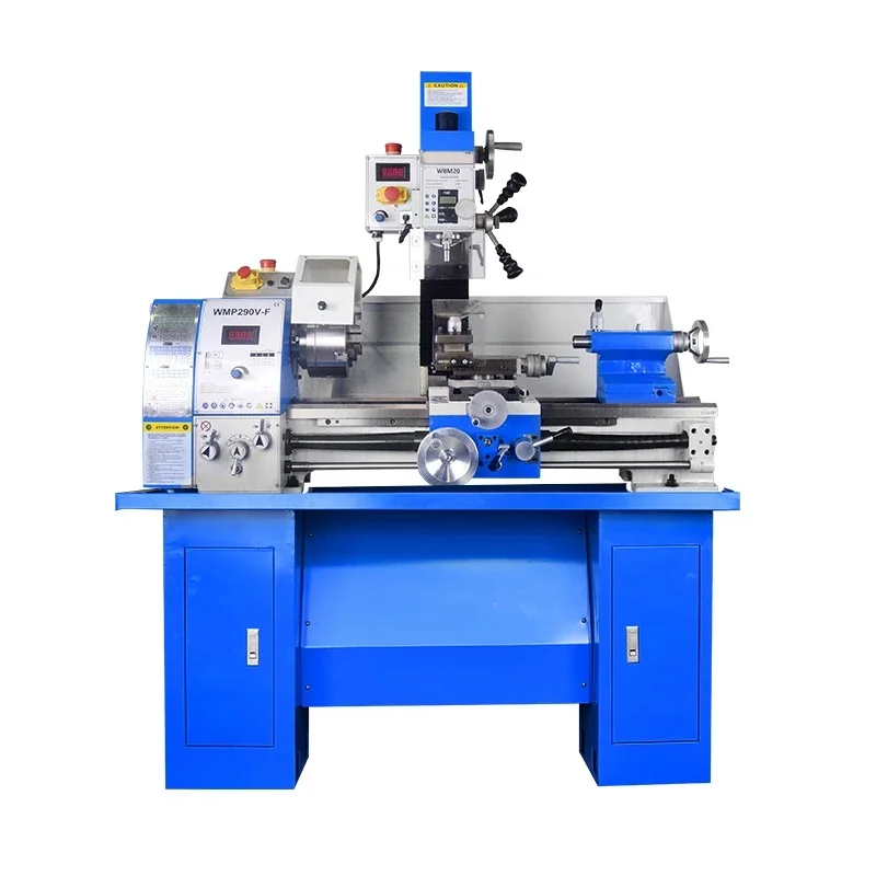 Desktop Turning and Milling Machine Multifunctional Household Metal Bench Lathe Small Industrial Machine Tool