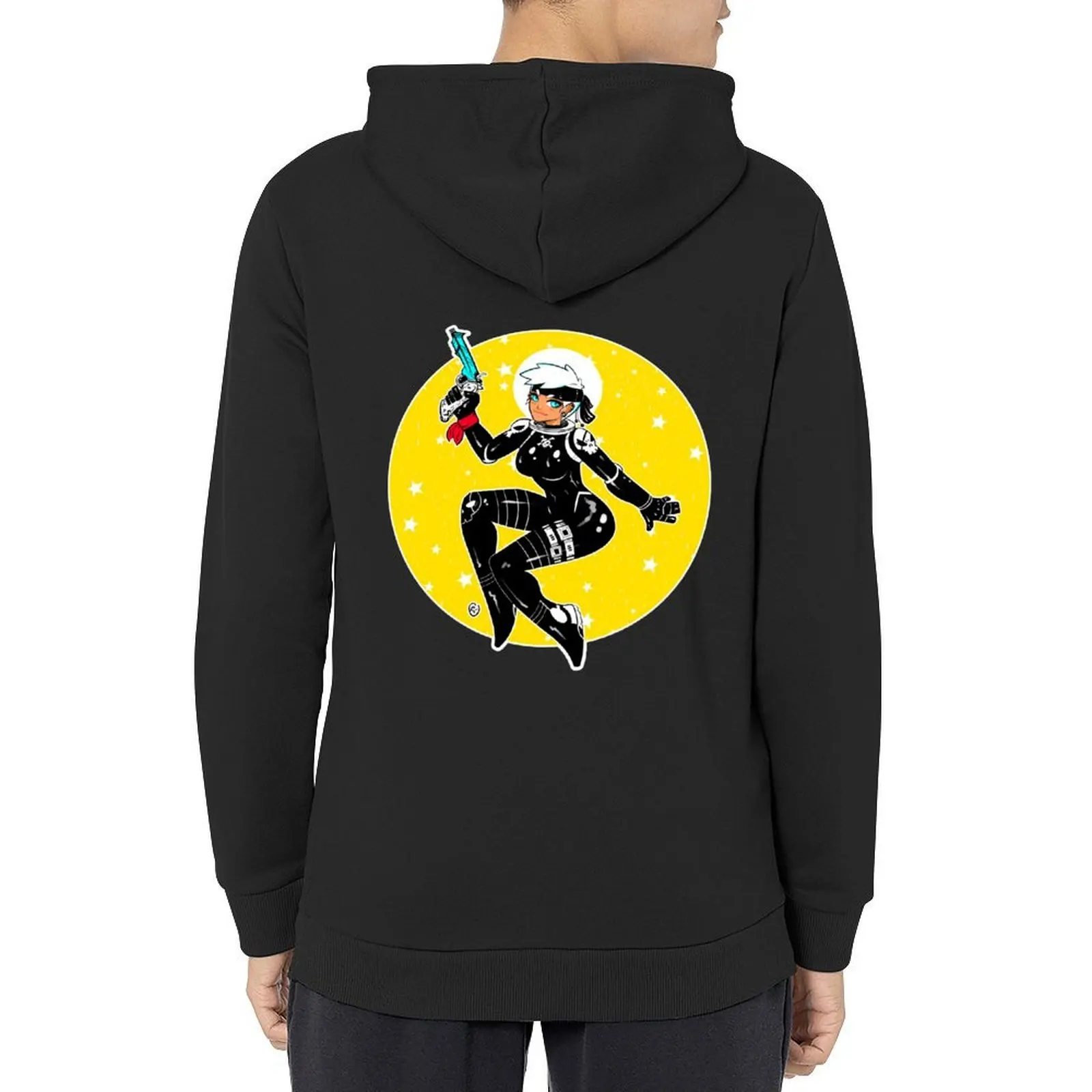 

Space Pirate Girl Hoodie men's clothes mens clothes autumn clothes men's autumn new in hoodies & sweat-shirt