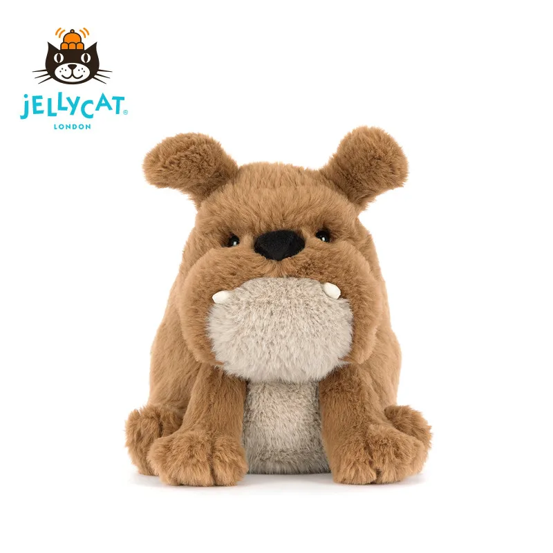 

Оригинальная мягкая плюшевая игрушка-собака питбуль Jellycat Derreck из Великобритании, супермягкая, для объятий, успокаивающая игрушка-компаньон, подарок для детей