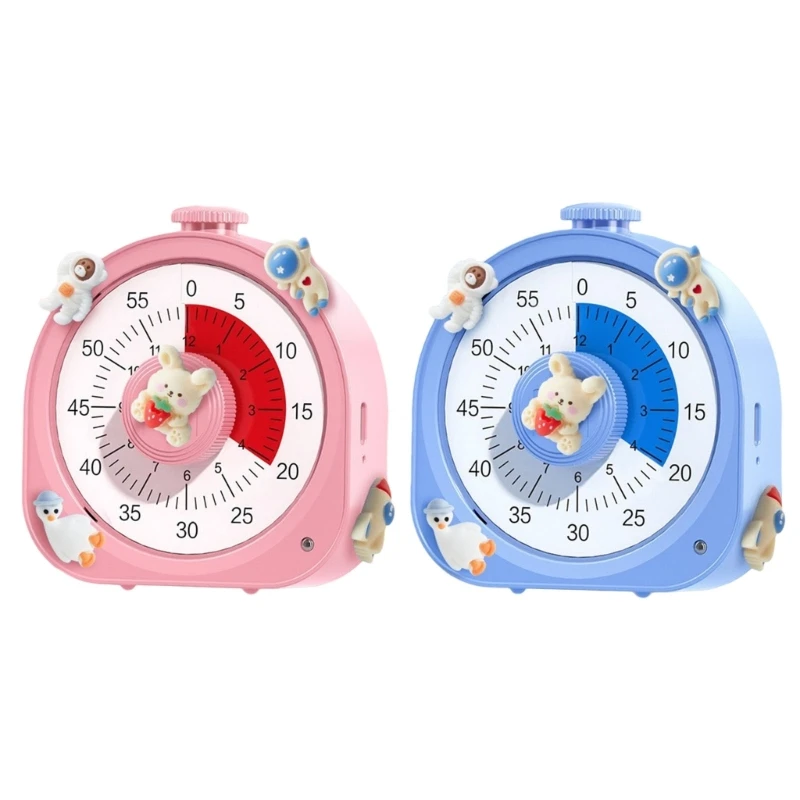 

12H/60 Minutes Visual Timer Student Classroom Kitchen Timer Countdown Cooking