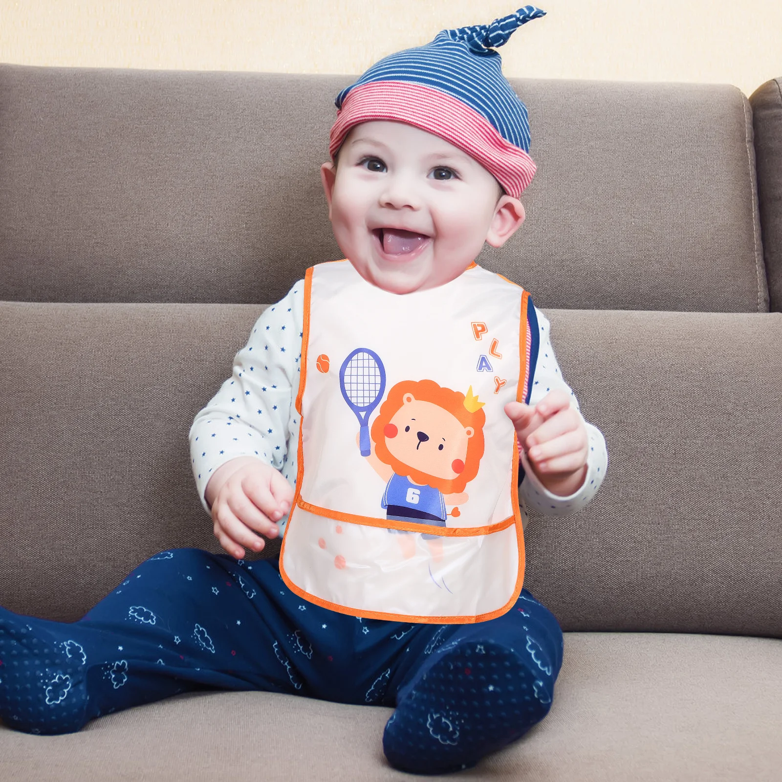 Babadores de bebê dos desenhos animados babador de alimentação à prova dwaterproof água infantil saliva babador fácil usar macio poliéster algodão roupas do bebê protetor