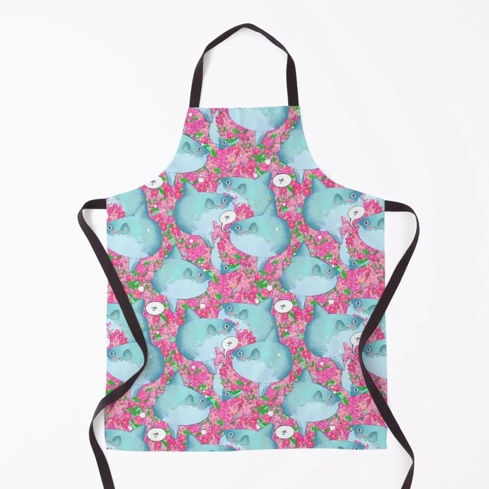 

Sunfish Says Ye Meme - OFFICIAL ARTIST UPLOAD Apron Kitchen with pockets Women's Home Clothes Apron