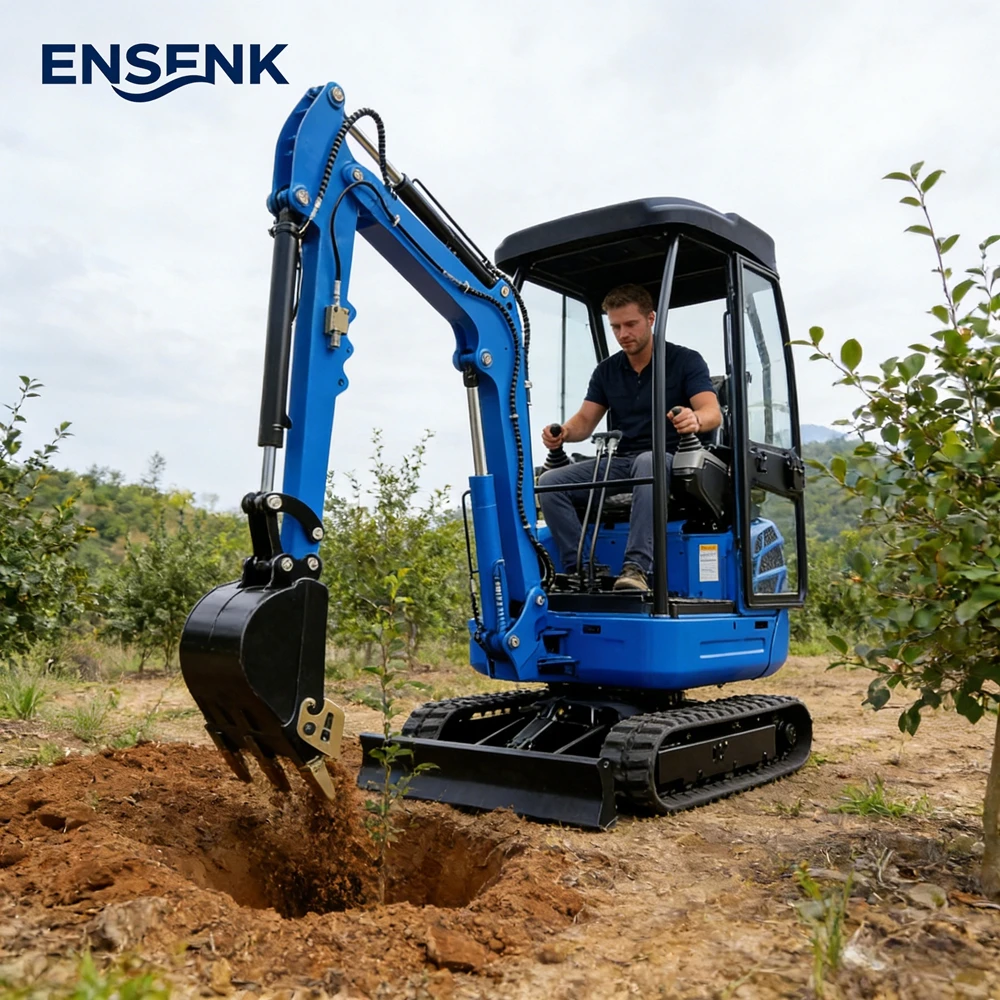 

Mini Excavator 0.8Ton Diggers Tools Construction 1.5Ton 2.0Ton Yanmar Engine Europe EPA Euro 5 CE Fast Delivery