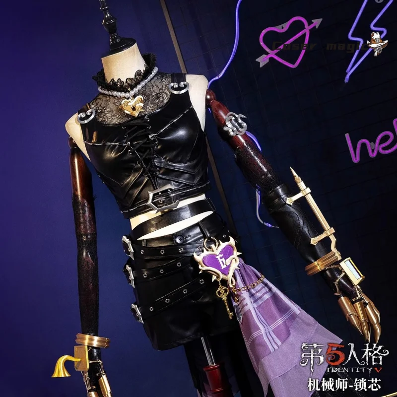 

Identity Ⅴ Mechanic Cosplay Costume Tracy Reznik‌‌Lock Core‌ Uniform Halloween Carnival Party Christmas Play Role Clothing
