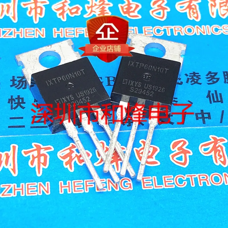 

Original 5pcs/ IXTP60N10T TO-220 100V 60A