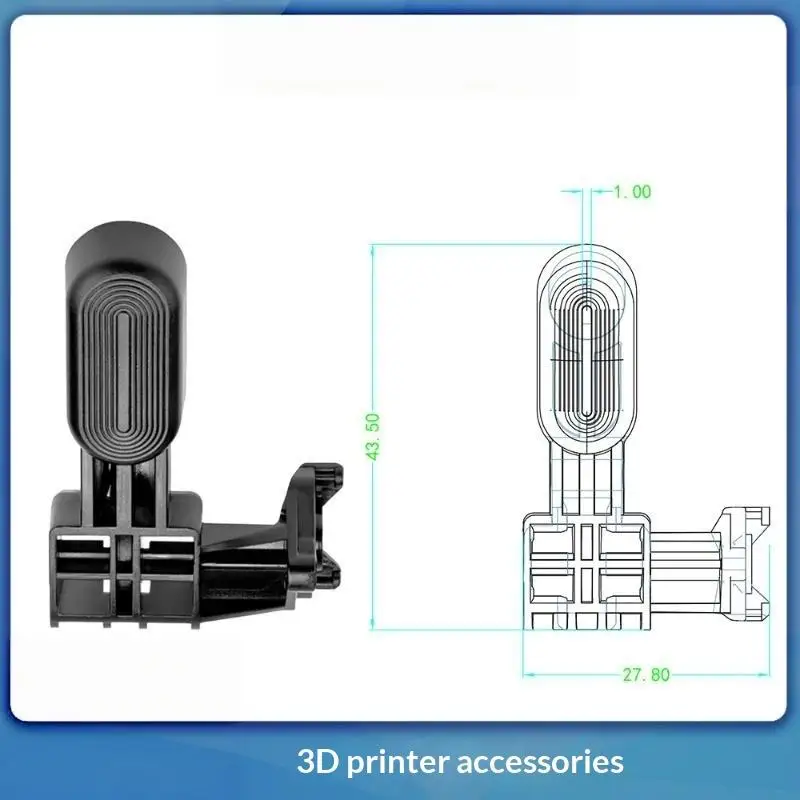 For AMS1 AMS2 Five-Way Component Internal Hub Unit Wear Resistant Spring Push Rol For AMS 3D Printer Parts