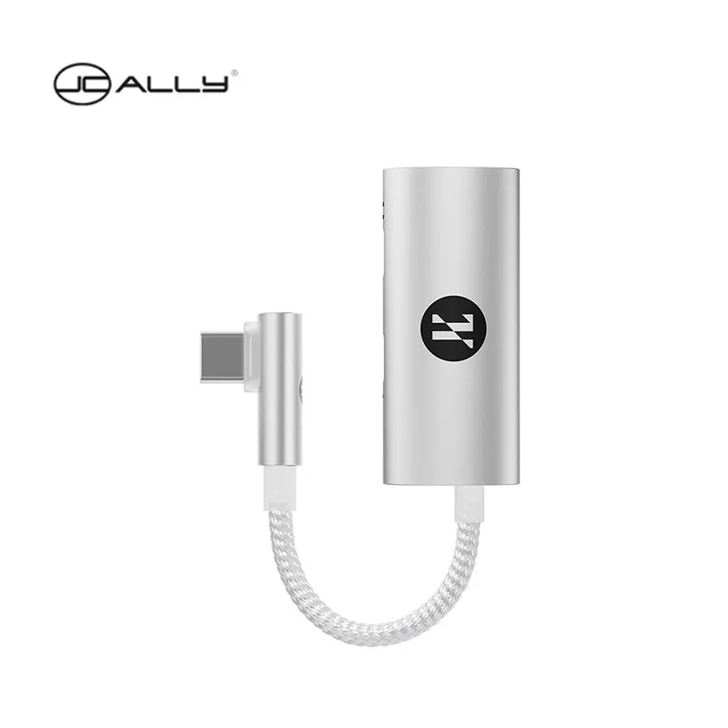 JCALLY SP7 Headphone ponsel multifungsi, upgrade baru 3-in-1 dekode adaptor Typec Dac untuk beragam skenario aplikasi