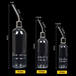 Rabbit Plastic Water Feeder Bottle Hanging Auto Dispenser Drinker Hamster Small Pets Drinking Stainless Steel Head Pipe Fountain